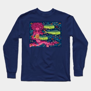 Colorful Swim Long Sleeve T-Shirt